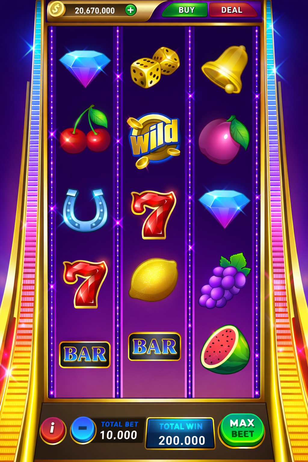 Classic 777 Slots game